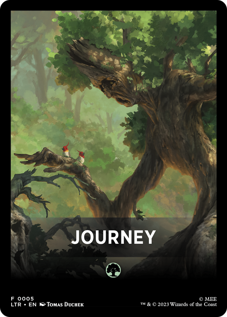 Journey Theme Card [The Lord of the Rings: Tales of Middle-Earth Tokens] | Deep Dive Games St. Marys