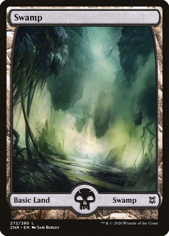 Swamp (272) [Zendikar Rising] | Deep Dive Games St. Marys