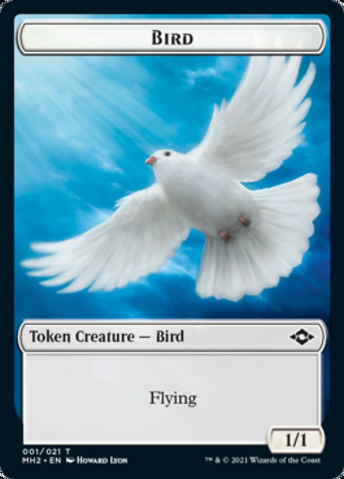 Bird // Food (18) Double-Sided Token [Modern Horizons 2 Tokens] | Deep Dive Games St. Marys