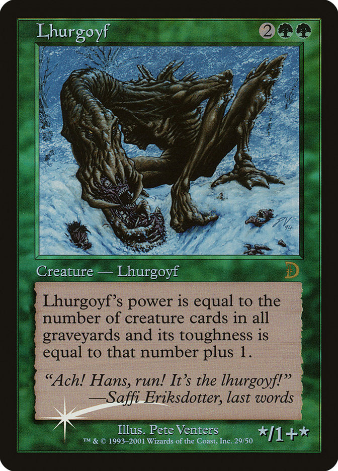 Lhurgoyf [Deckmasters] | Deep Dive Games St. Marys