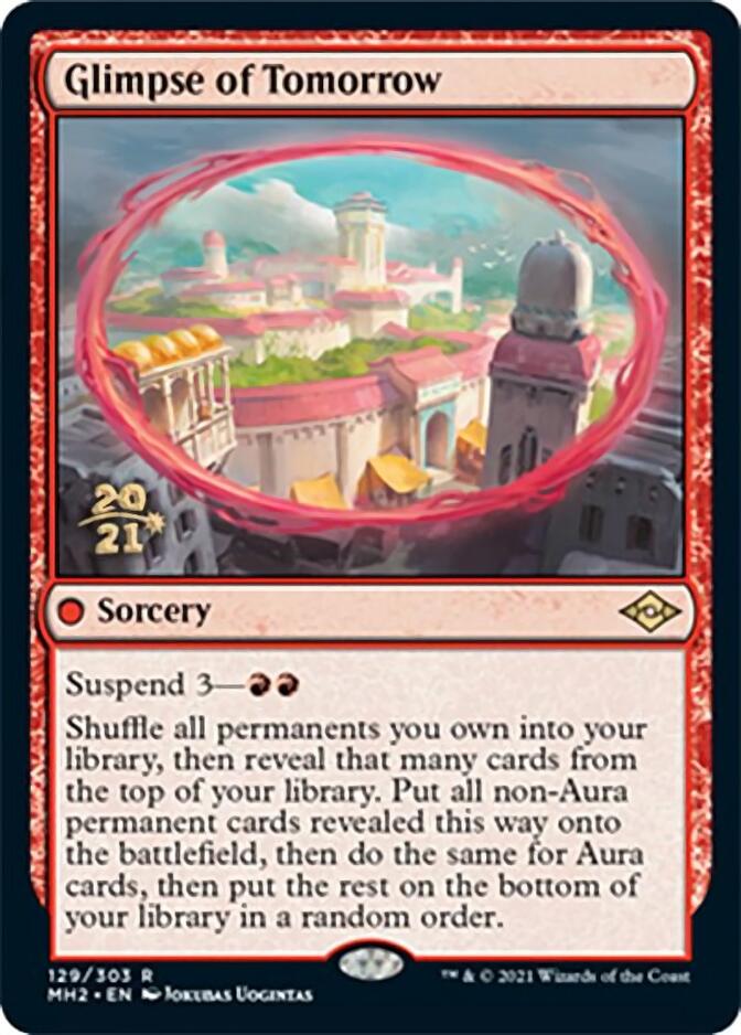 Glimpse of Tomorrow [Modern Horizons 2 Prerelease Promos] | Deep Dive Games St. Marys