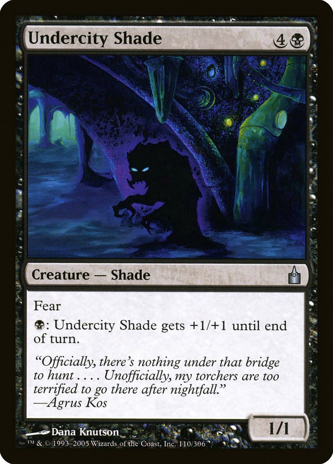 Undercity Shade [Ravnica: City of Guilds] | Deep Dive Games St. Marys