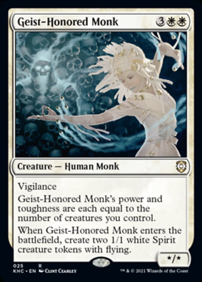 Geist-Honored Monk [Kaldheim Commander] | Deep Dive Games St. Marys