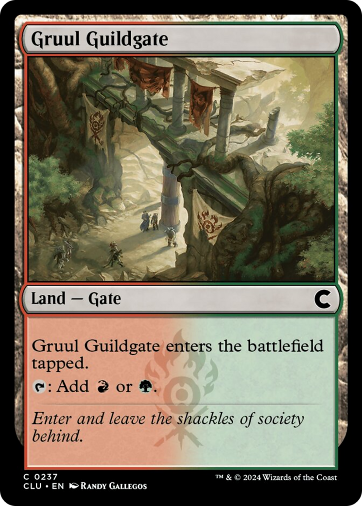 Gruul Guildgate [Ravnica: Clue Edition] | Deep Dive Games St. Marys