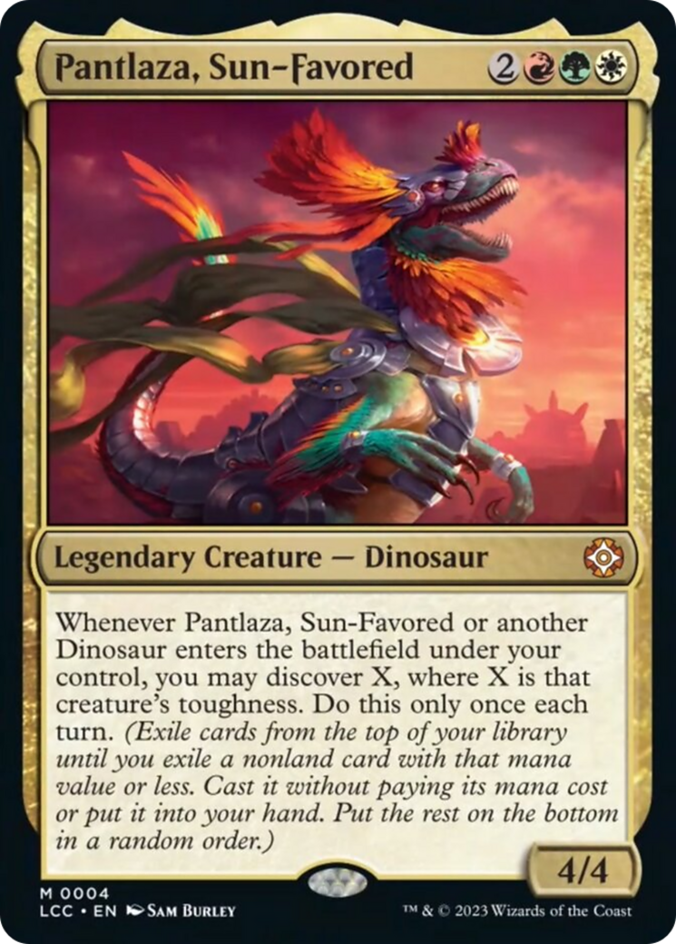 Pantlaza, Sun-Favored [The Lost Caverns of Ixalan Commander] | Deep Dive Games St. Marys