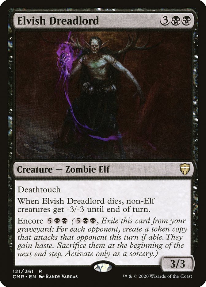 Elvish Dreadlord [Commander Legends] | Deep Dive Games St. Marys