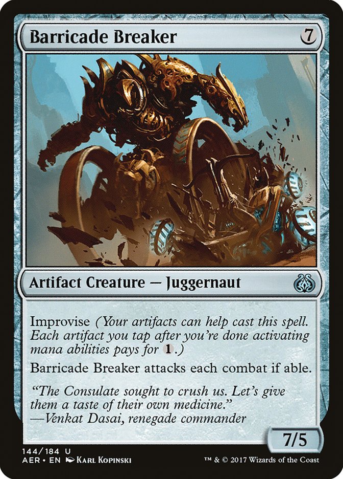 Barricade Breaker [Aether Revolt] | Deep Dive Games St. Marys