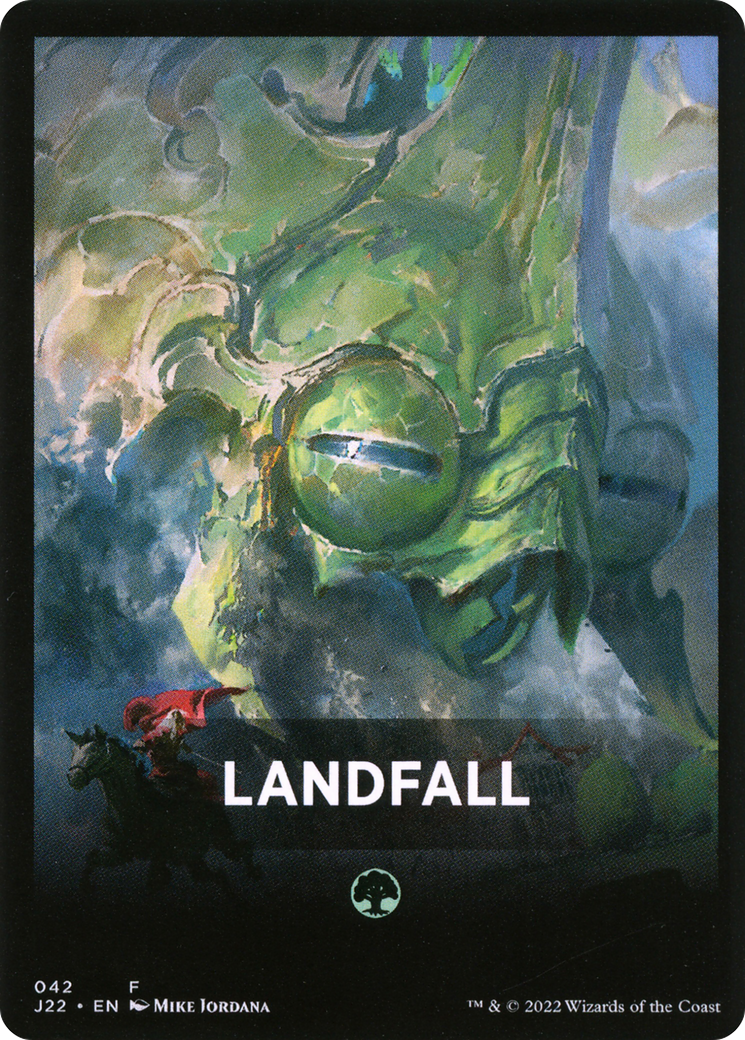 Landfall Theme Card [Jumpstart 2022 Front Cards] | Deep Dive Games St. Marys