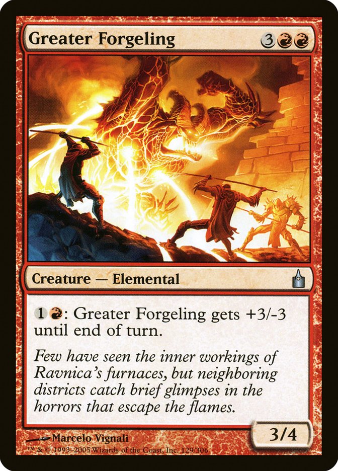 Greater Forgeling [Ravnica: City of Guilds] | Deep Dive Games St. Marys