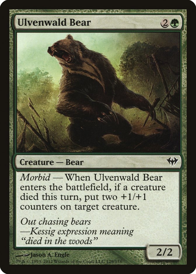 Ulvenwald Bear [Dark Ascension] | Deep Dive Games St. Marys