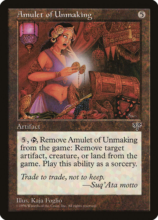 Amulet of Unmaking [Mirage] | Deep Dive Games St. Marys