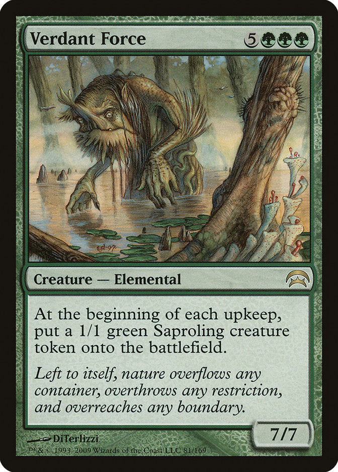 Verdant Force [Planechase] | Deep Dive Games St. Marys
