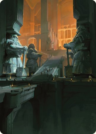 Mines of Moria Art Card [The Lord of the Rings: Tales of Middle-earth Art Series] | Deep Dive Games St. Marys