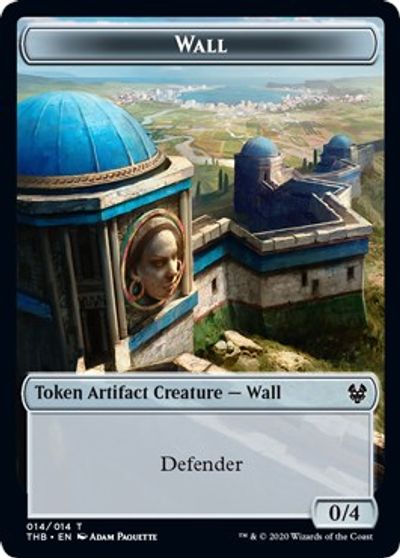 Pegasus // Wall Double-Sided Token [Challenger Decks 2021 Tokens] | Deep Dive Games St. Marys