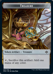 Treasure (21) // Zombie Army Double-Sided Token [Modern Horizons 2 Tokens] | Deep Dive Games St. Marys