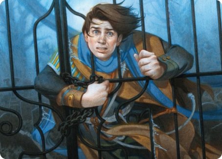 Locked in the Cemetery Art Card [Innistrad: Midnight Hunt Art Series] | Deep Dive Games St. Marys