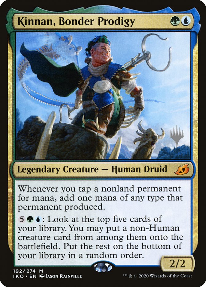 Kinnan, Bonder Prodigy (Promo Pack) [Ikoria: Lair of Behemoths Promos] | Deep Dive Games St. Marys