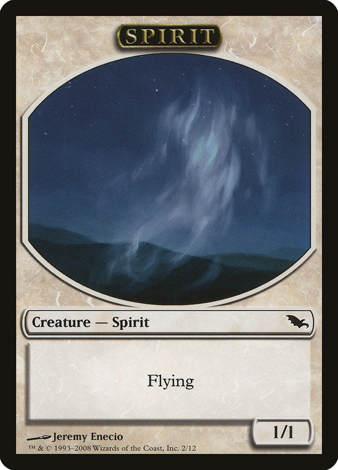 Spirit Token [Shadowmoor Tokens] | Deep Dive Games St. Marys