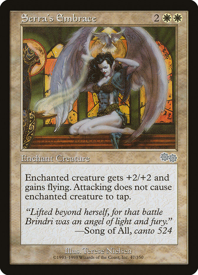 Serra's Embrace [Urza's Saga] | Deep Dive Games St. Marys
