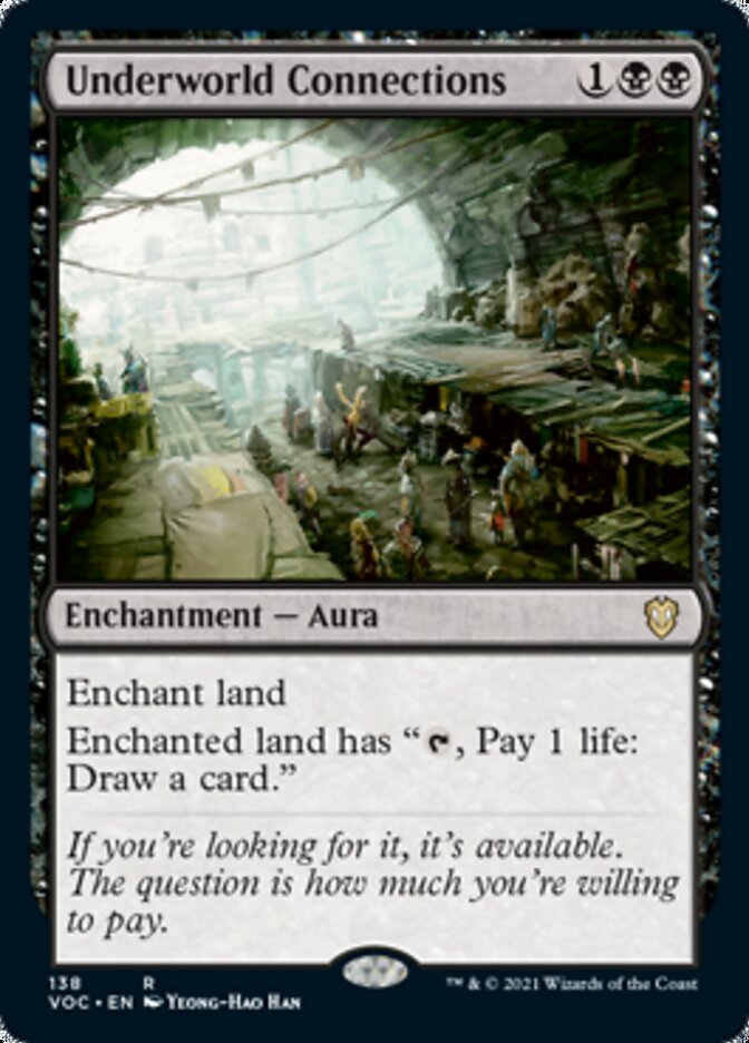 Underworld Connections [Innistrad: Crimson Vow Commander] | Deep Dive Games St. Marys