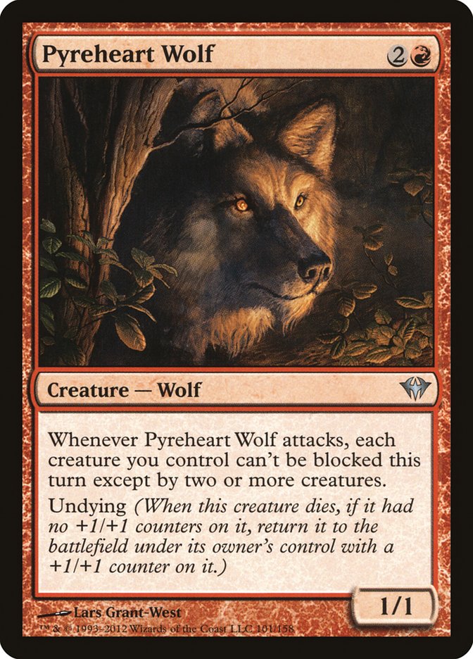 Pyreheart Wolf [Dark Ascension] | Deep Dive Games St. Marys