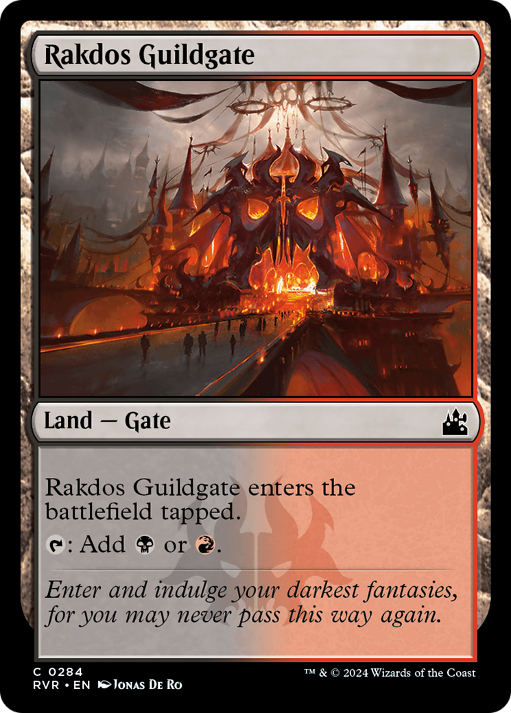 Rakdos Guildgate [Ravnica Remastered] | Deep Dive Games St. Marys