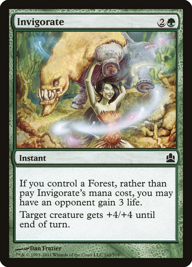 Invigorate [Commander 2011] | Deep Dive Games St. Marys