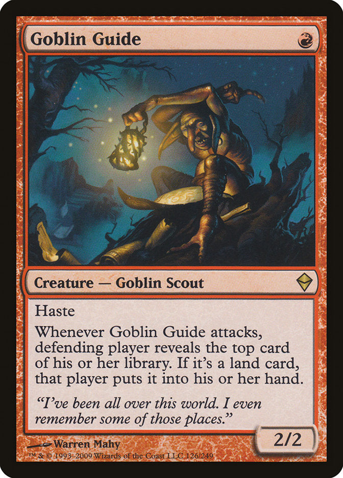 Goblin Guide [Zendikar] | Deep Dive Games St. Marys