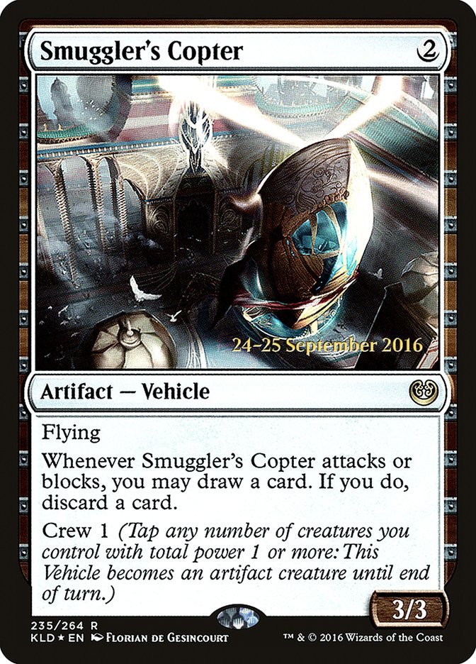 Smuggler's Copter [Kaladesh Prerelease Promos] | Deep Dive Games St. Marys