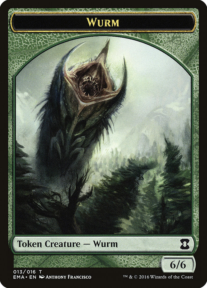 Wurm Token [Eternal Masters Tokens] | Deep Dive Games St. Marys