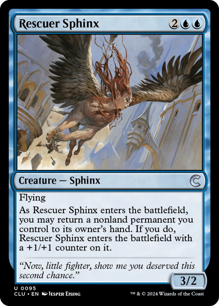 Rescuer Sphinx [Ravnica: Clue Edition] | Deep Dive Games St. Marys