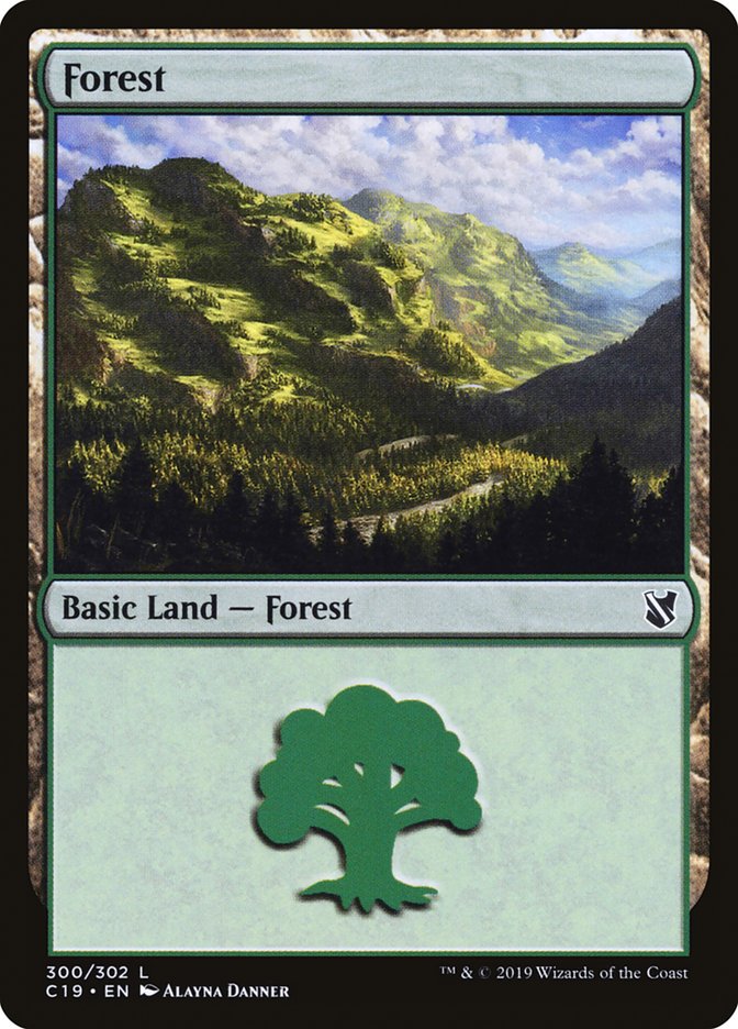 Forest (300) [Commander 2019] | Deep Dive Games St. Marys