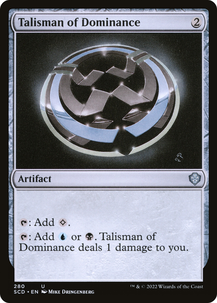 Talisman of Dominance [Starter Commander Decks] | Deep Dive Games St. Marys