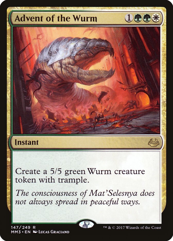 Advent of the Wurm [Modern Masters 2017] | Deep Dive Games St. Marys