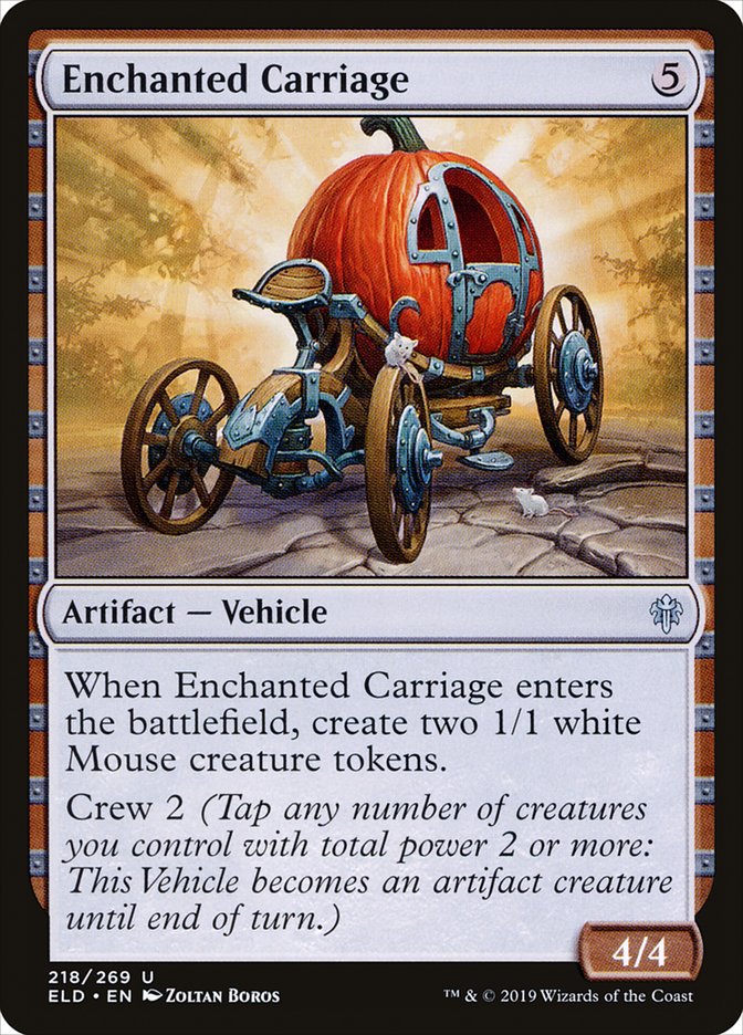 Enchanted Carriage [Throne of Eldraine] | Deep Dive Games St. Marys