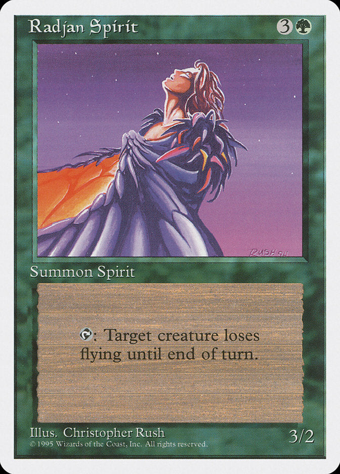 Radjan Spirit [Fourth Edition] | Deep Dive Games St. Marys