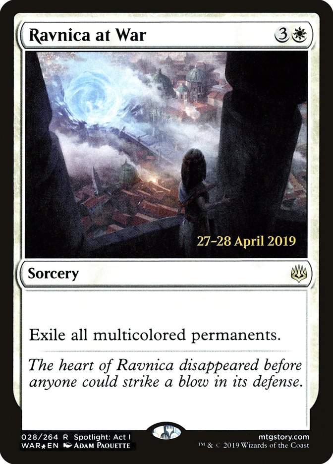 Ravnica at War [War of the Spark Prerelease Promos] | Deep Dive Games St. Marys