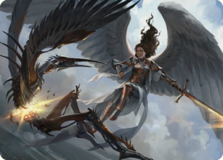 Destroy Evil Art Card [Dominaria United Art Series] | Deep Dive Games St. Marys