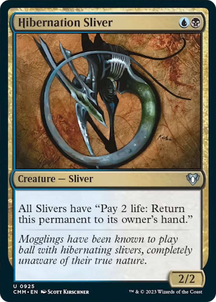 Hibernation Sliver [Commander Masters] | Deep Dive Games St. Marys