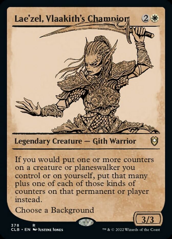 Lae'zel, Vlaakith's Champion (Showcase) [Commander Legends: Battle for Baldur's Gate] | Deep Dive Games St. Marys