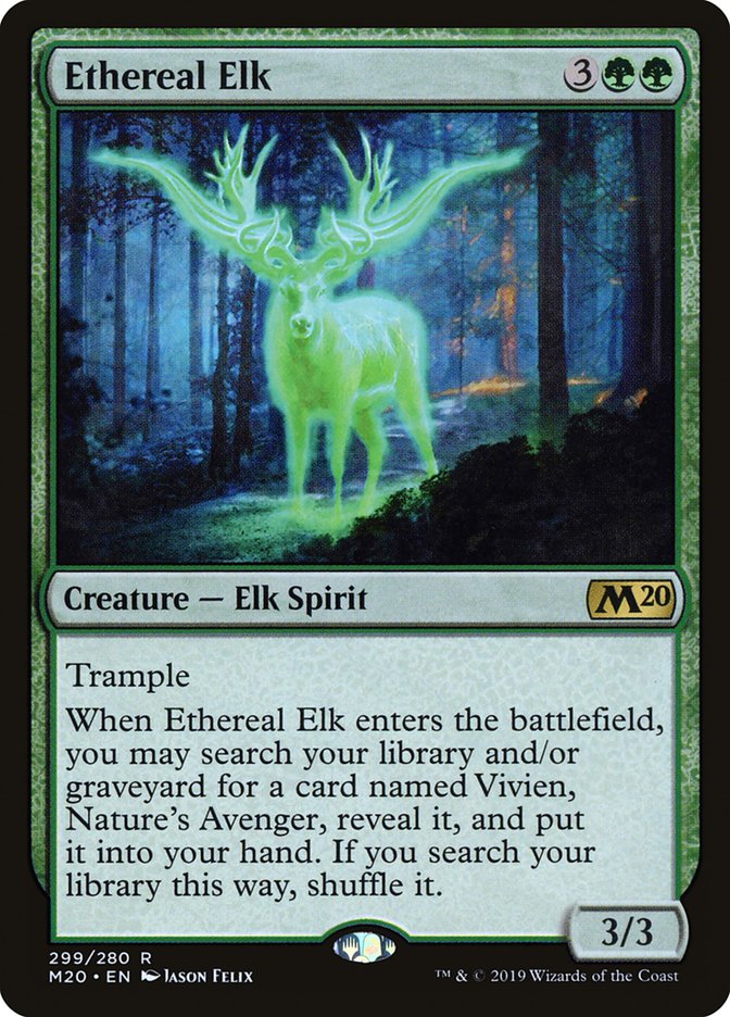 Ethereal Elk [Core Set 2020] | Deep Dive Games St. Marys