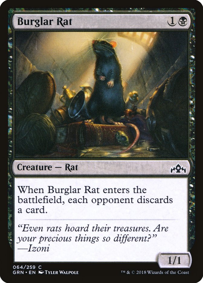 Burglar Rat [Guilds of Ravnica] | Deep Dive Games St. Marys