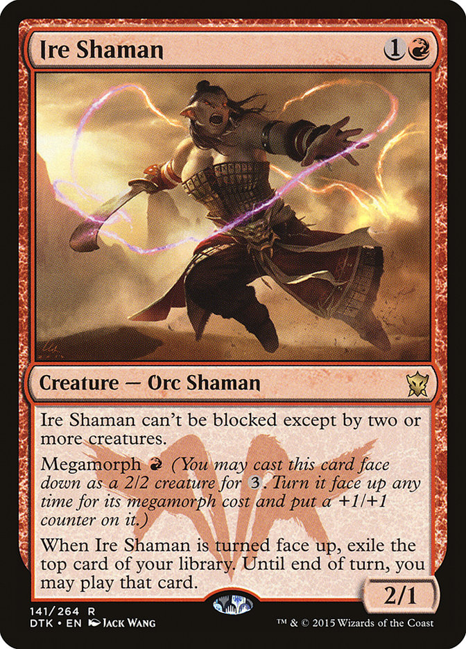 Ire Shaman [Dragons of Tarkir] | Deep Dive Games St. Marys