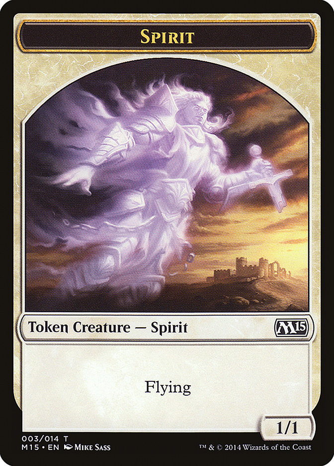 Spirit Token [Magic 2015 Tokens] | Deep Dive Games St. Marys