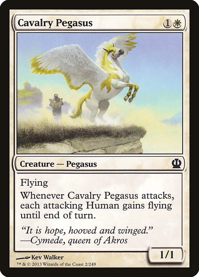 Cavalry Pegasus [Theros] | Deep Dive Games St. Marys