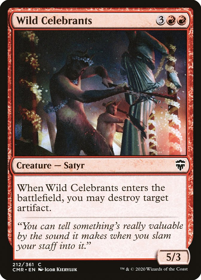 Wild Celebrants [Commander Legends] | Deep Dive Games St. Marys