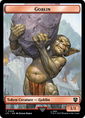 Goblin // Wraith Double-Sided Token [The Lord of the Rings: Tales of Middle-Earth Commander Tokens] | Deep Dive Games St. Marys