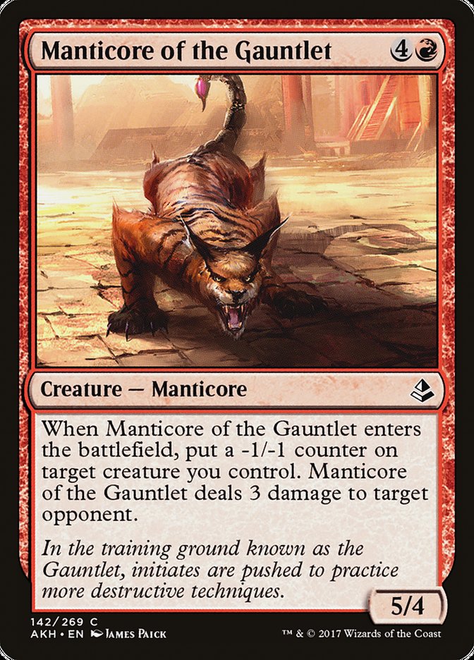 Manticore of the Gauntlet [Amonkhet] | Deep Dive Games St. Marys