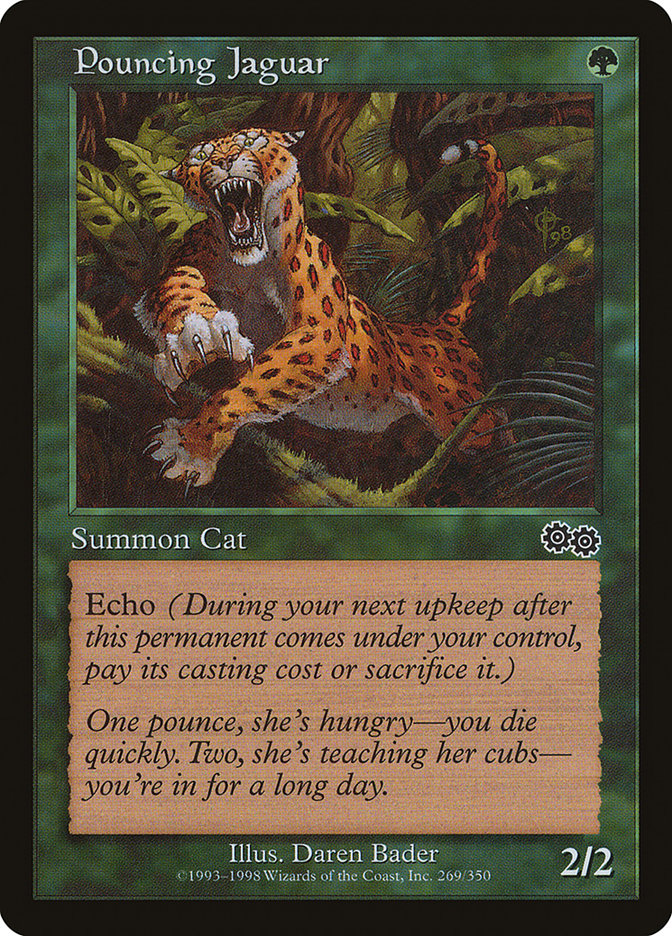 Pouncing Jaguar [Urza's Saga] | Deep Dive Games St. Marys