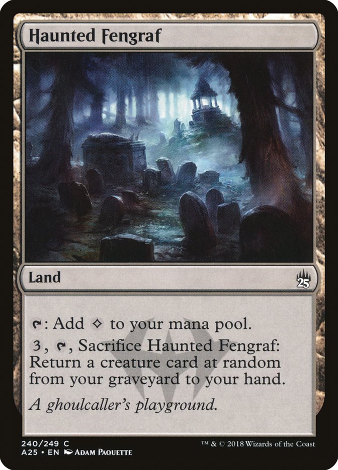 Haunted Fengraf [Masters 25] | Deep Dive Games St. Marys